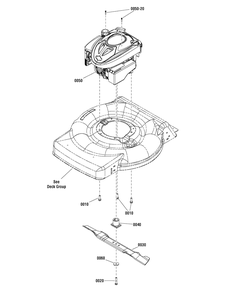 Engine Group (7502862) Diagram and Parts List for 7800877-EBP22650E 2012 Briggs and Stratton Lawn Mower